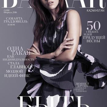 Yigal Azrouël Featured Harper’s Bazaar Kazakhstan February 2016 Issue