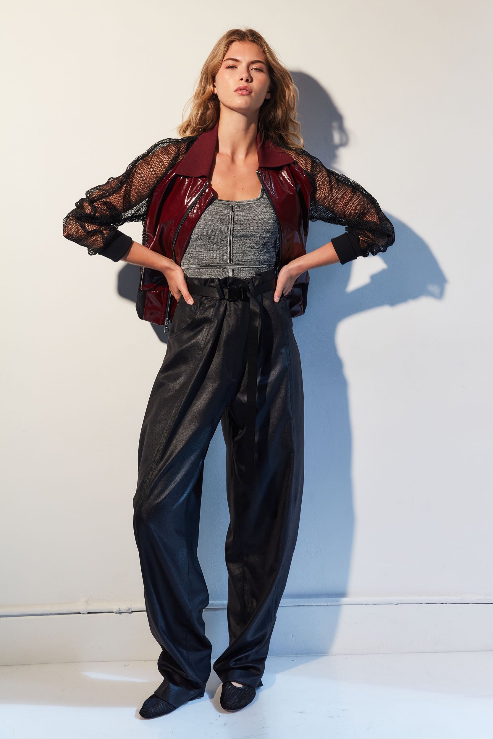 JET BORDEAUX BOMBER