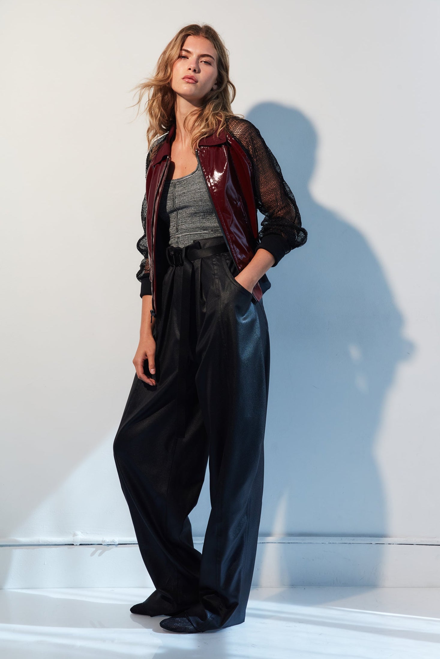 JET BORDEAUX BOMBER