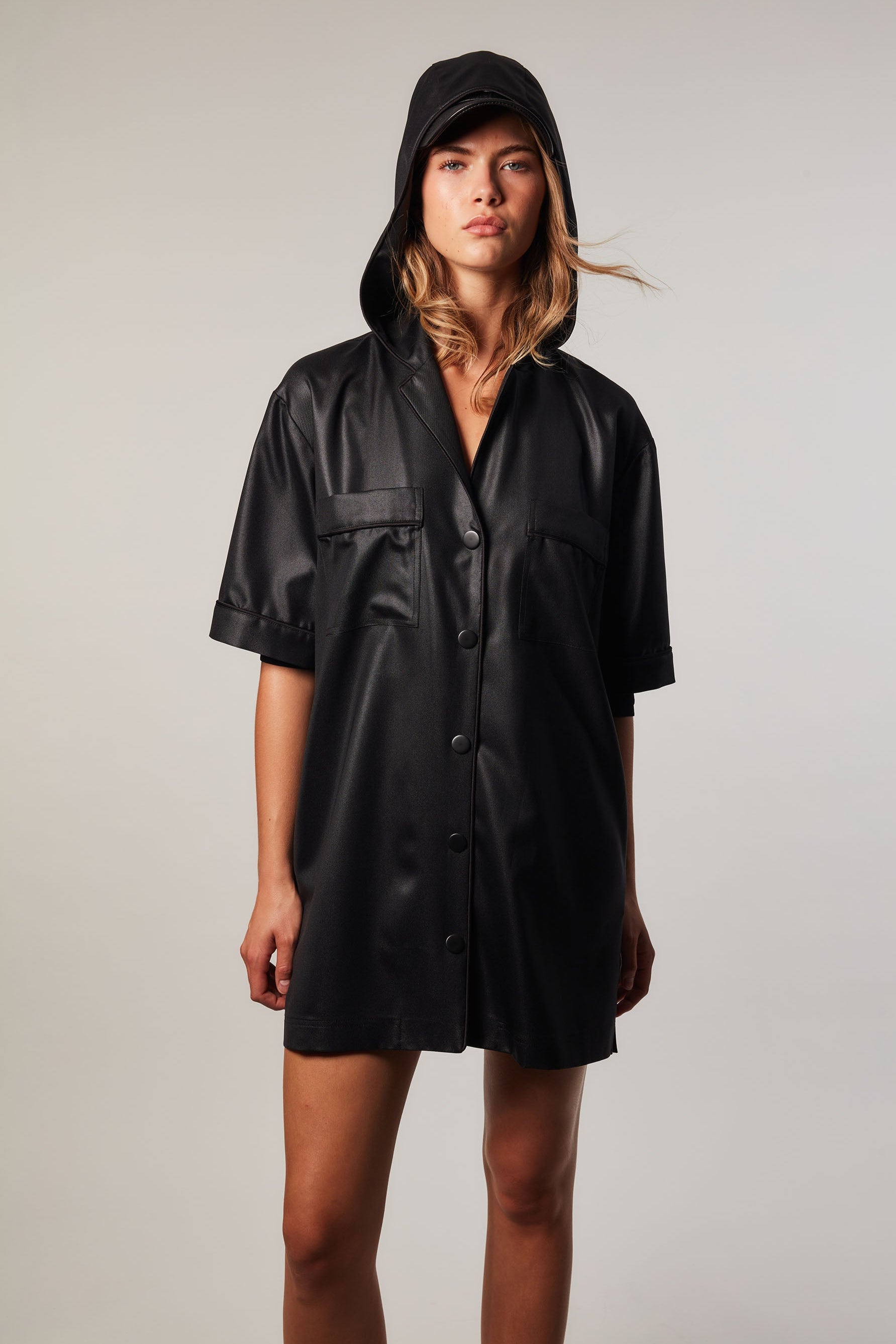 CLEO HOODED PAJAMA TOP