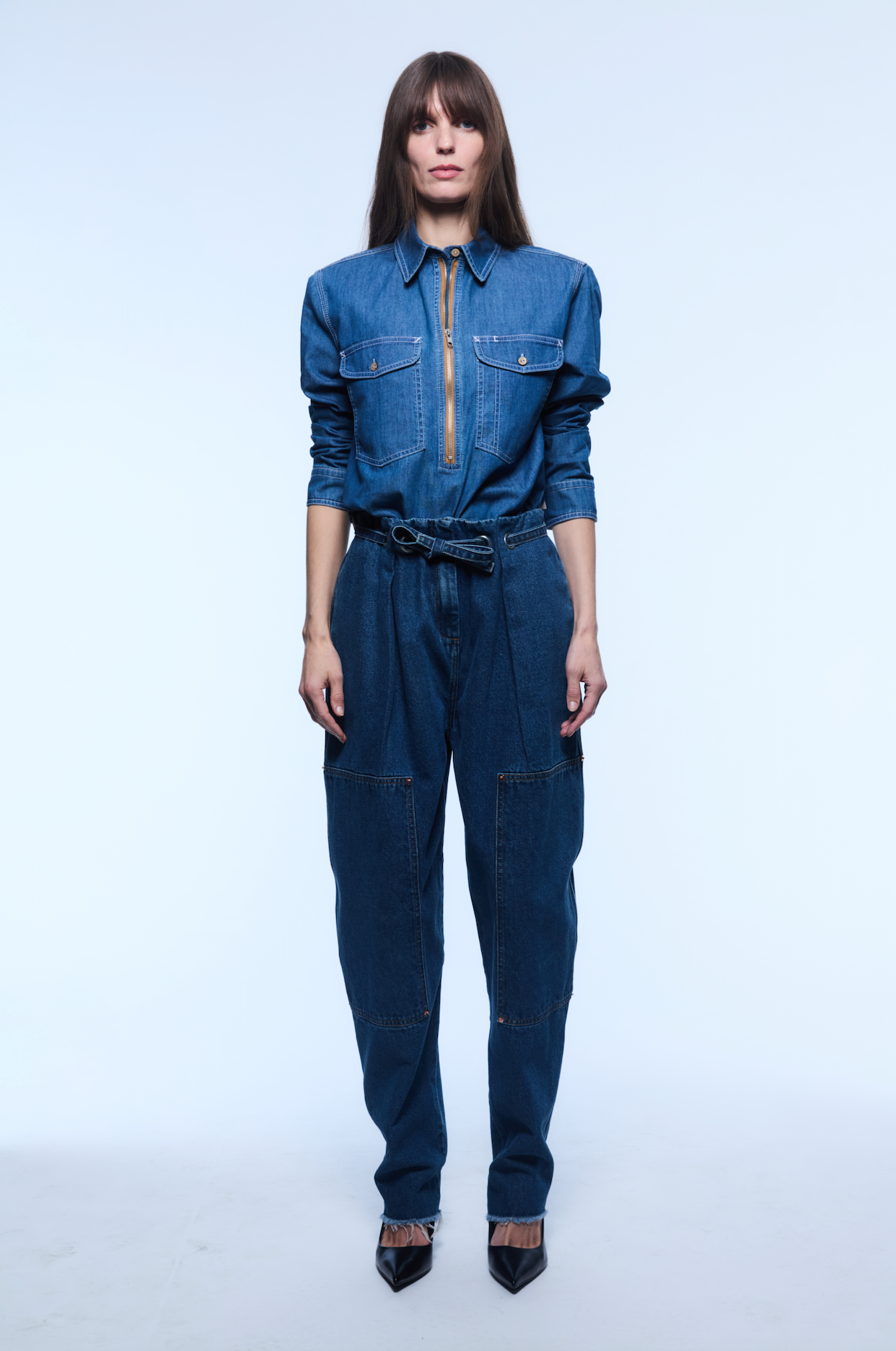 ROSE DENIM TOP – Yigal Azrouël