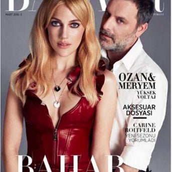 Yigal Azrouël Featured in Harper's Bazaar Turkey March 2016 Issue