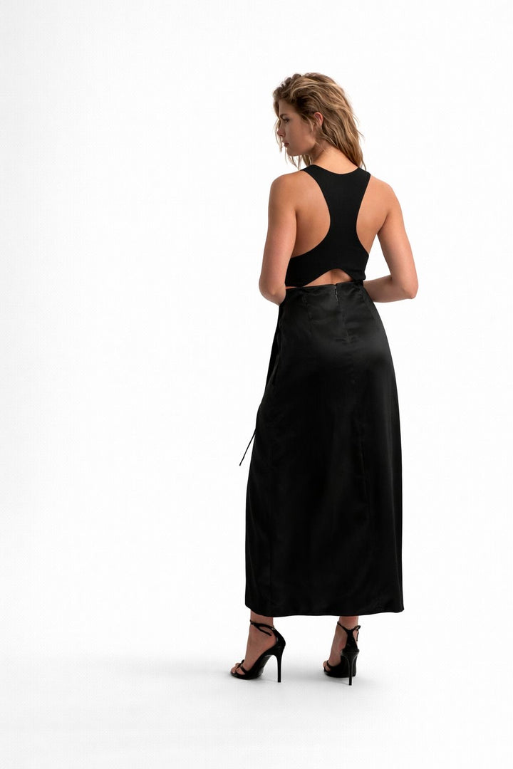 BELTED SKIRT