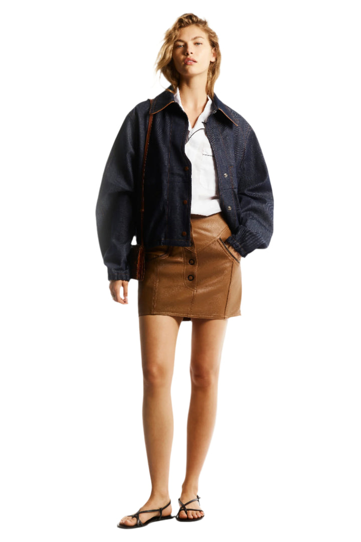 STRUCTURED DENIM JACKET