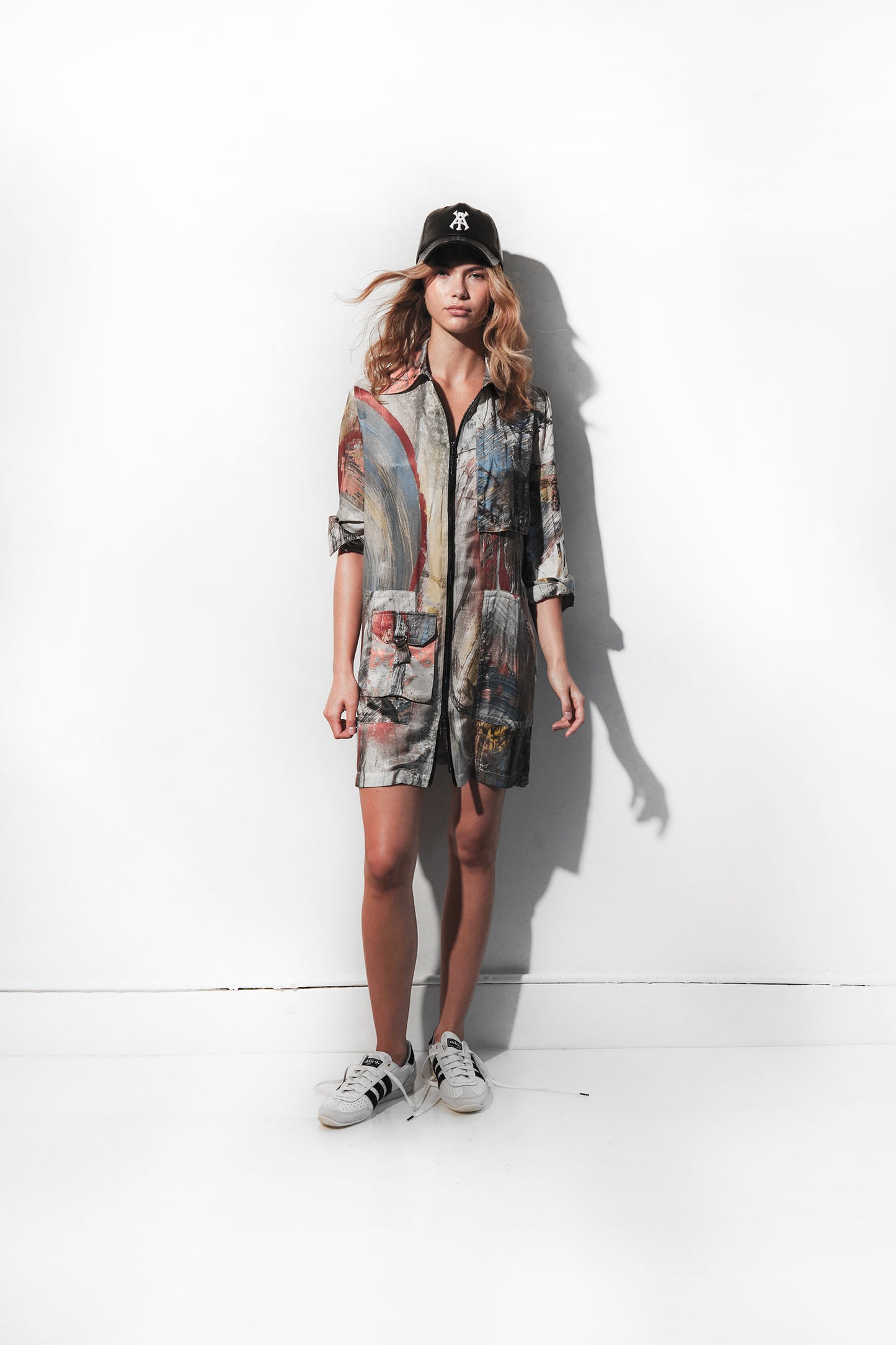 ABSTRACTUAL JACKET DRESS