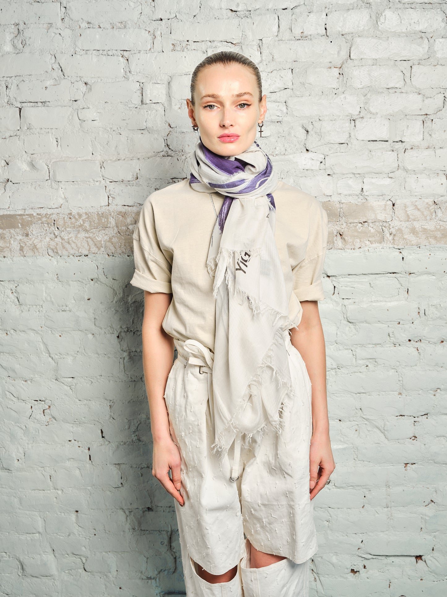 Israeli-American Cashmere Blend Scarf