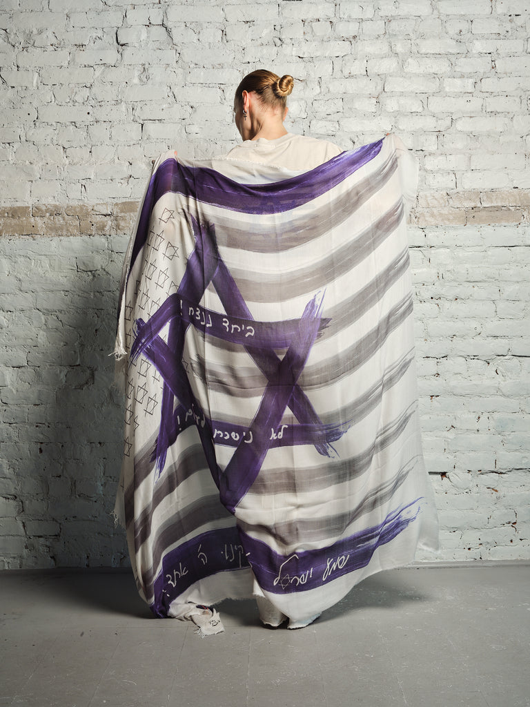 Israeli-American Cashmere Blend Scarf