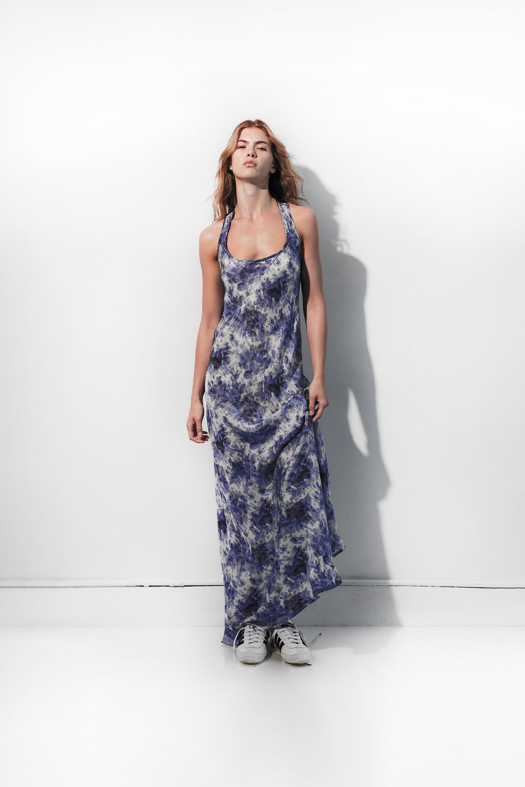 CELESTE RACER BACK MAXI DRESS