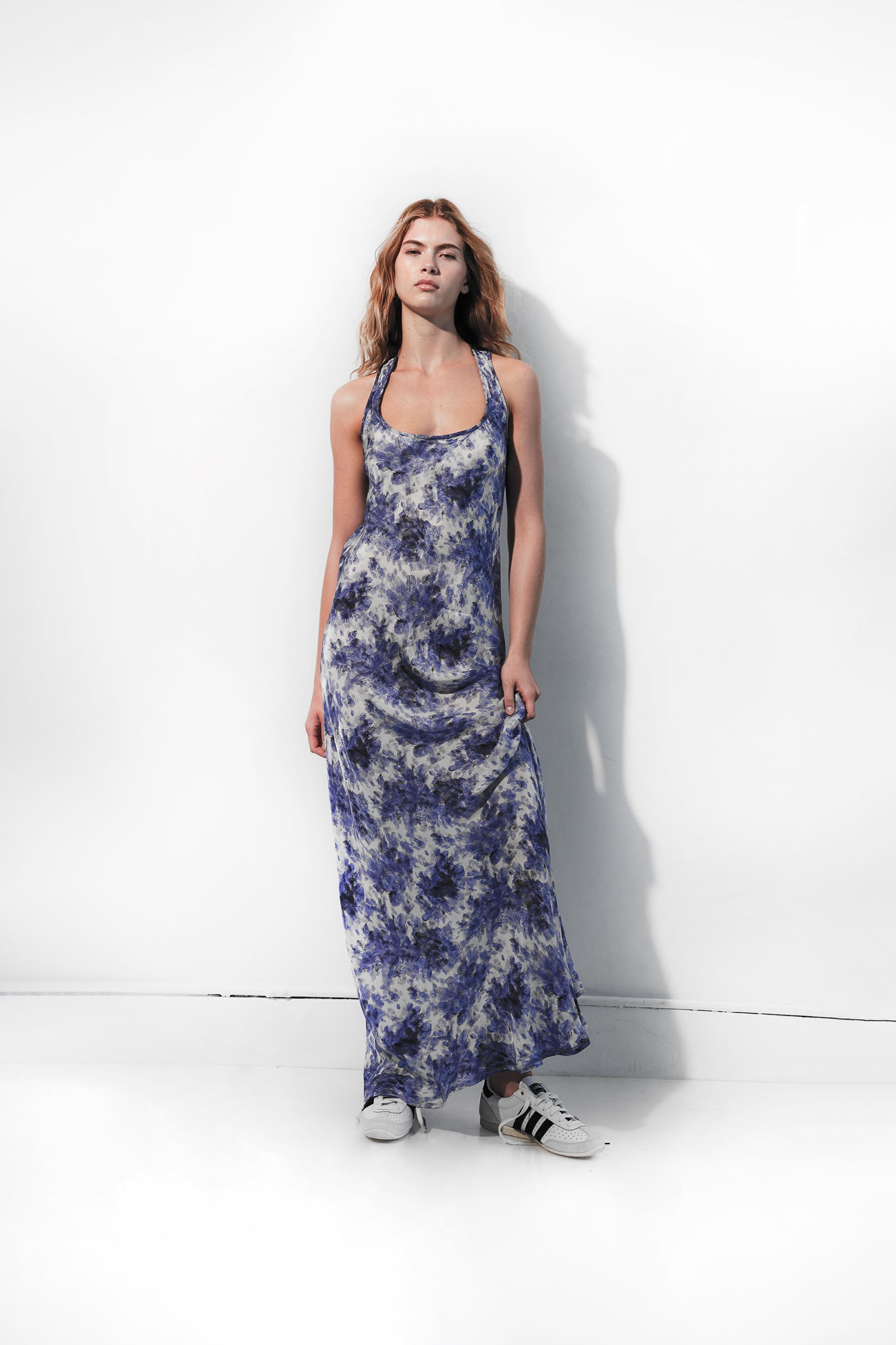 CELESTE RACER BACK MAXI DRESS