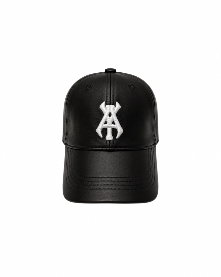 Leather YA Logo Cap