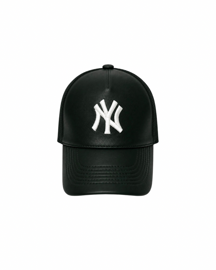 Leather NY Logo Hat