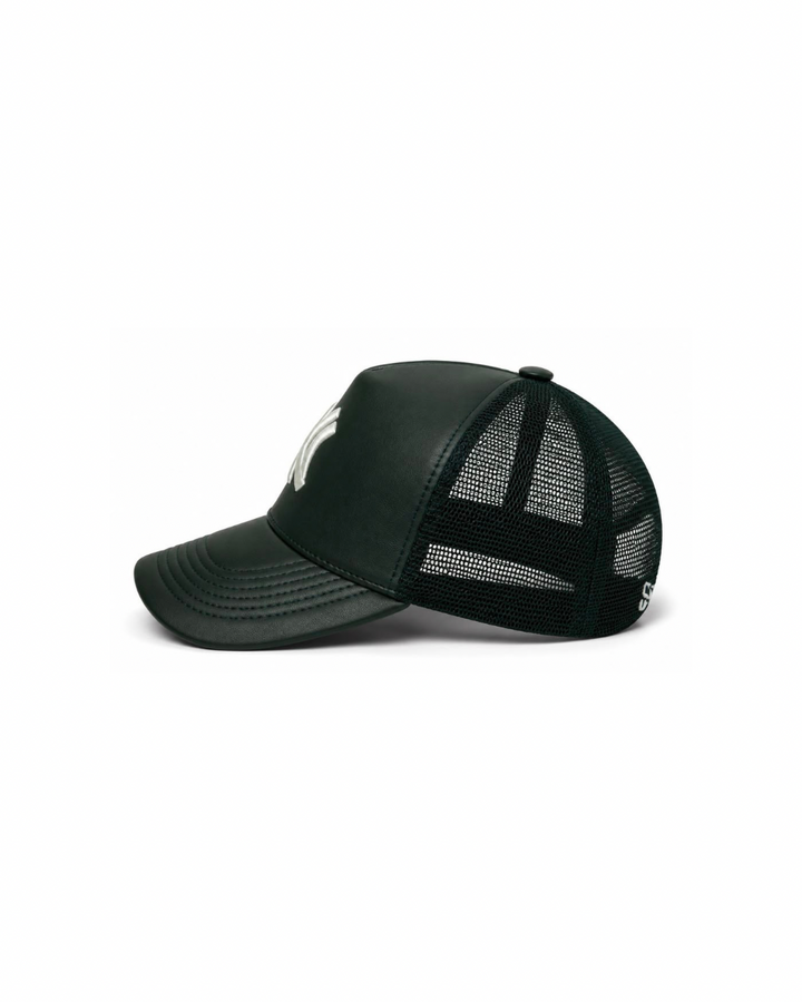 Leather NY Logo Hat