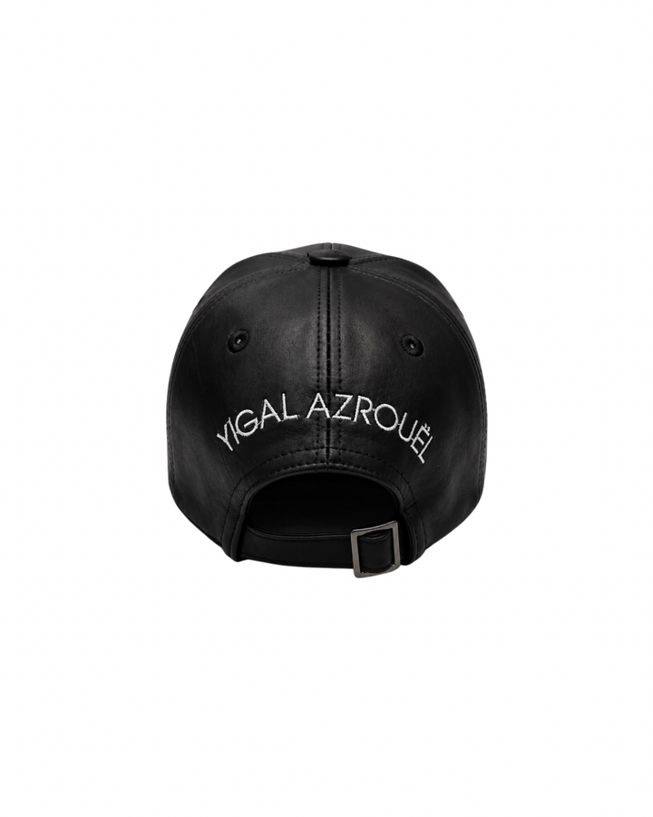 Leather YA Logo Cap