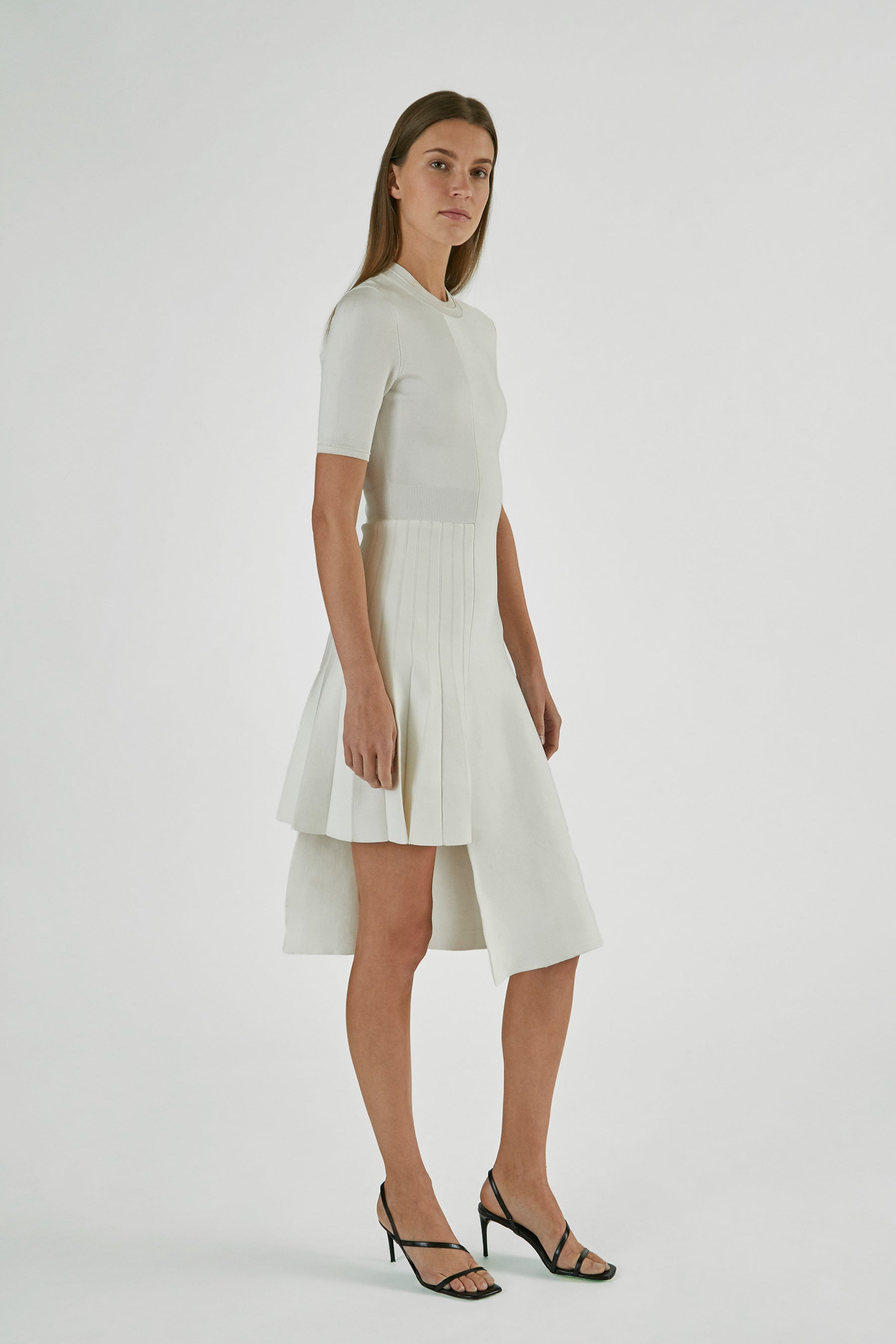 Deconstructed Knit Dress