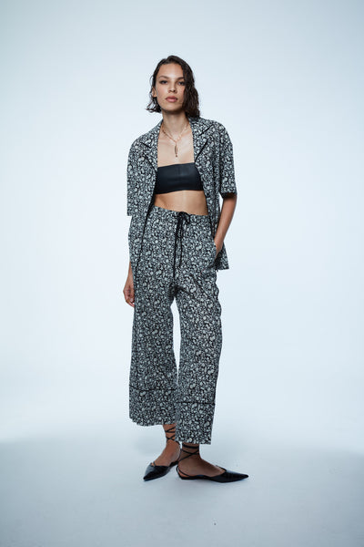 【Yuumi ARIA】PRINT RELAXED PANTS Yuumi ARIA】PRINT RELAXED PANTS