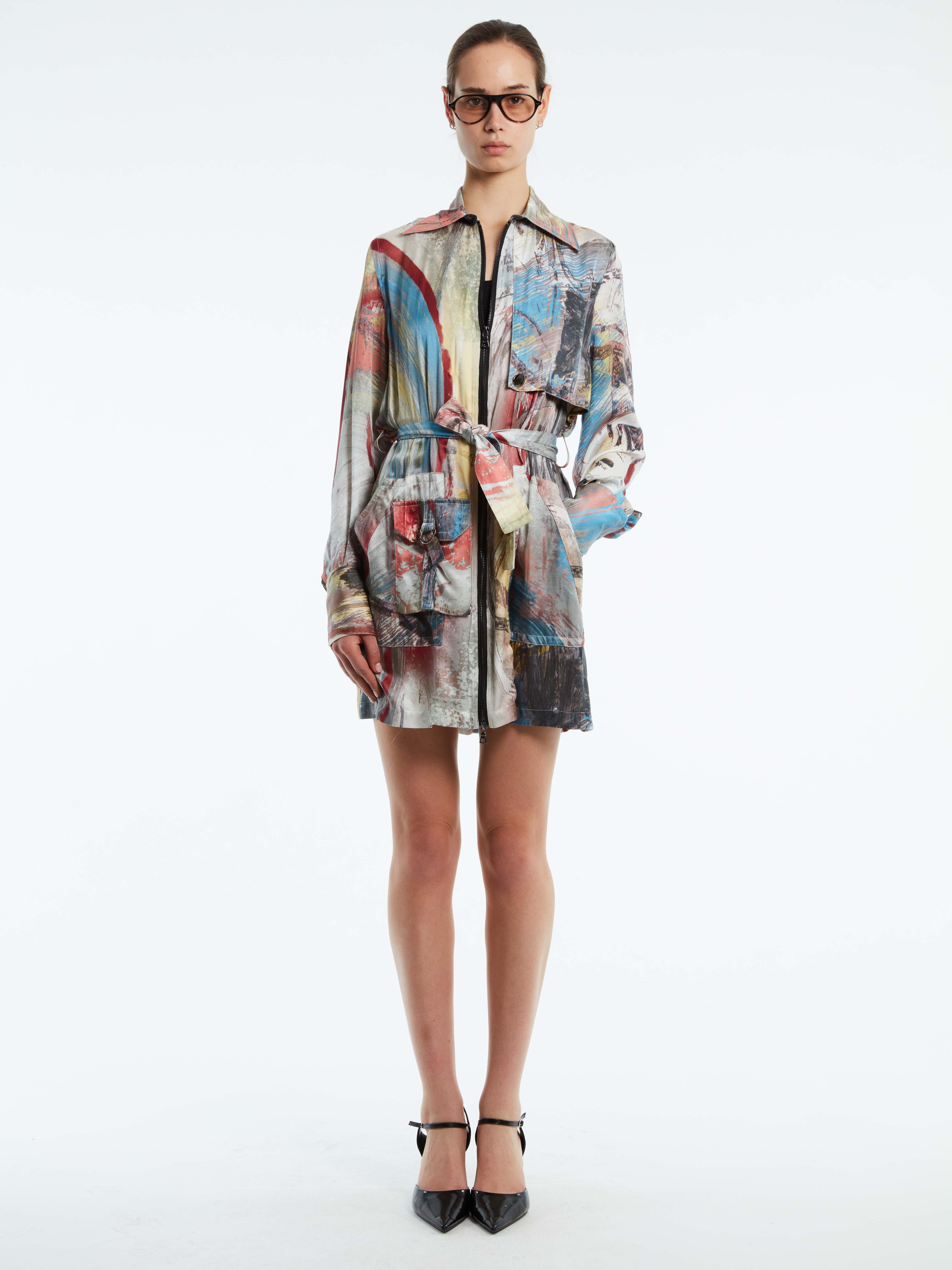 ABSTRACTUAL JACKET DRESS