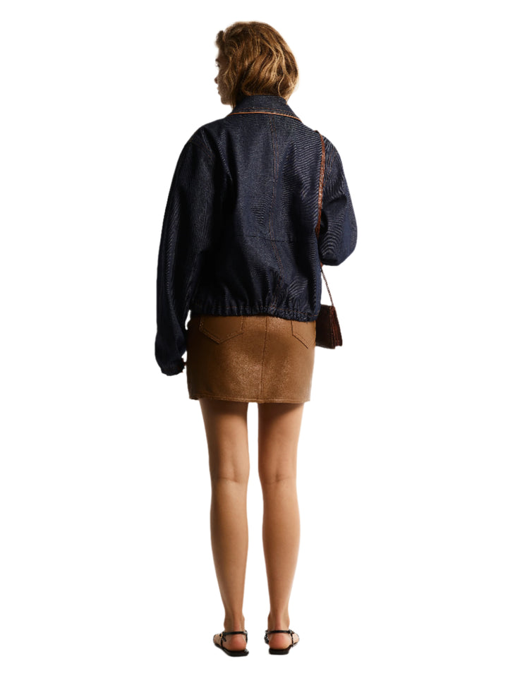 STRUCTURED DENIM JACKET