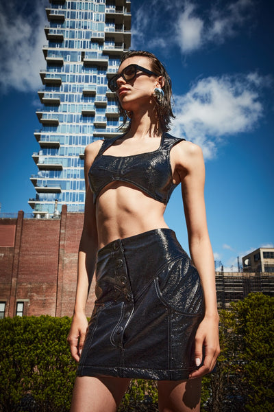 スカート gajess Giselle Leather Skirt 38 Gisele Lether Skirt | Gajess