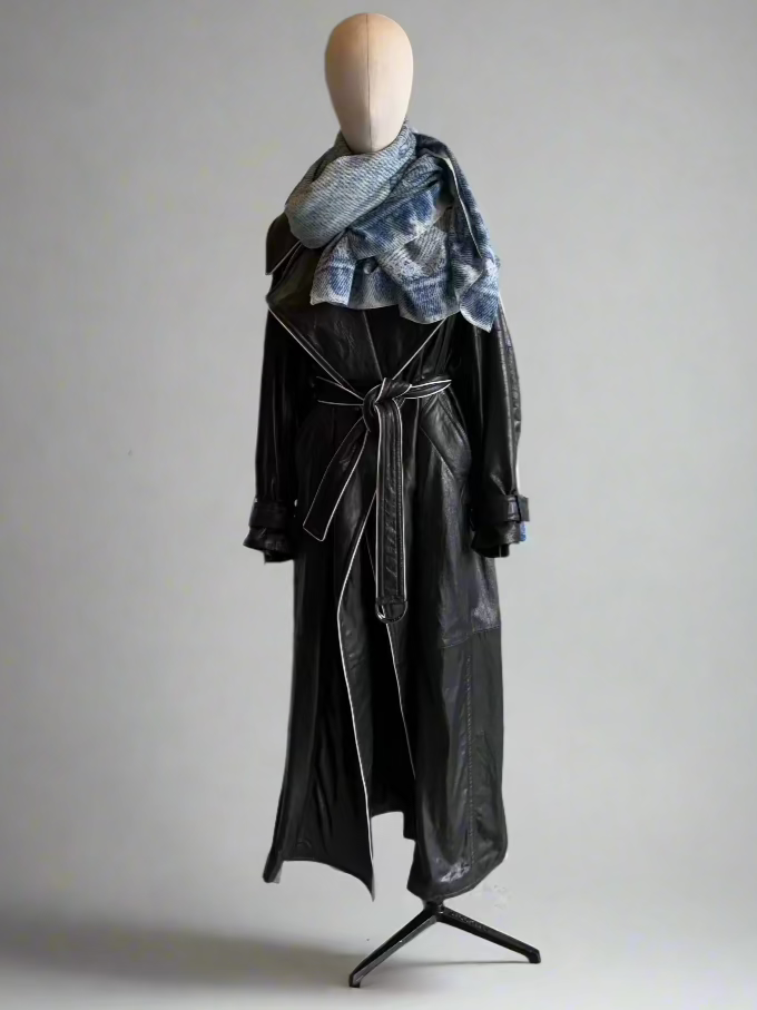 DENIM PRINT SCARF