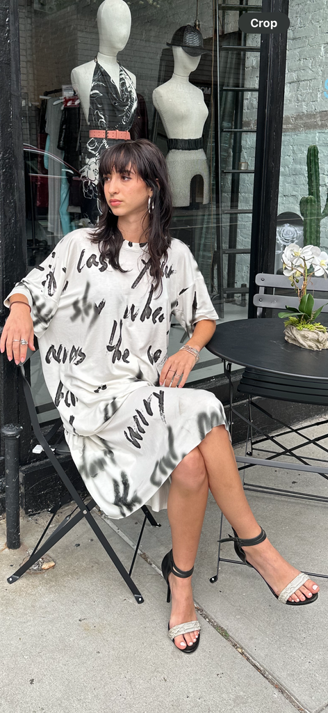 LOVE STORY T-SHIRT DRESS