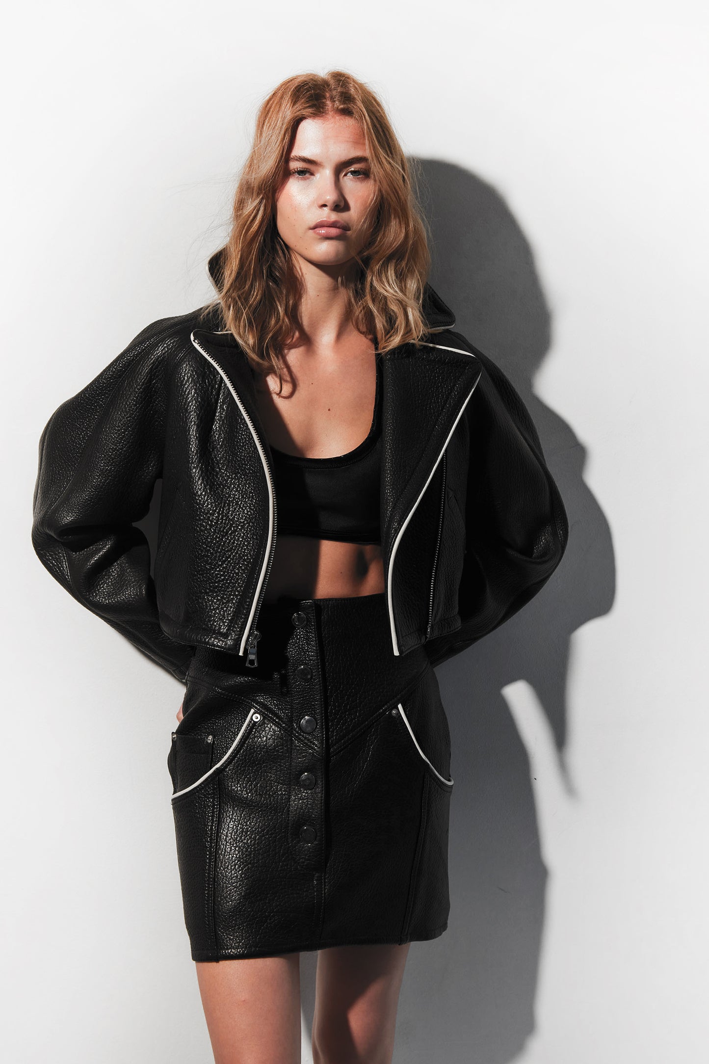 JETTE LEATHER JACKET