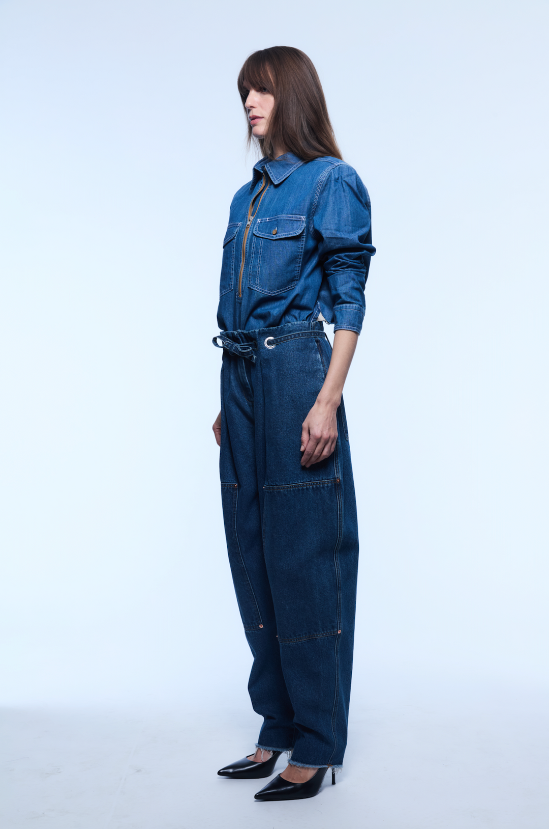 CARPENTER PAPERBAG PANTS