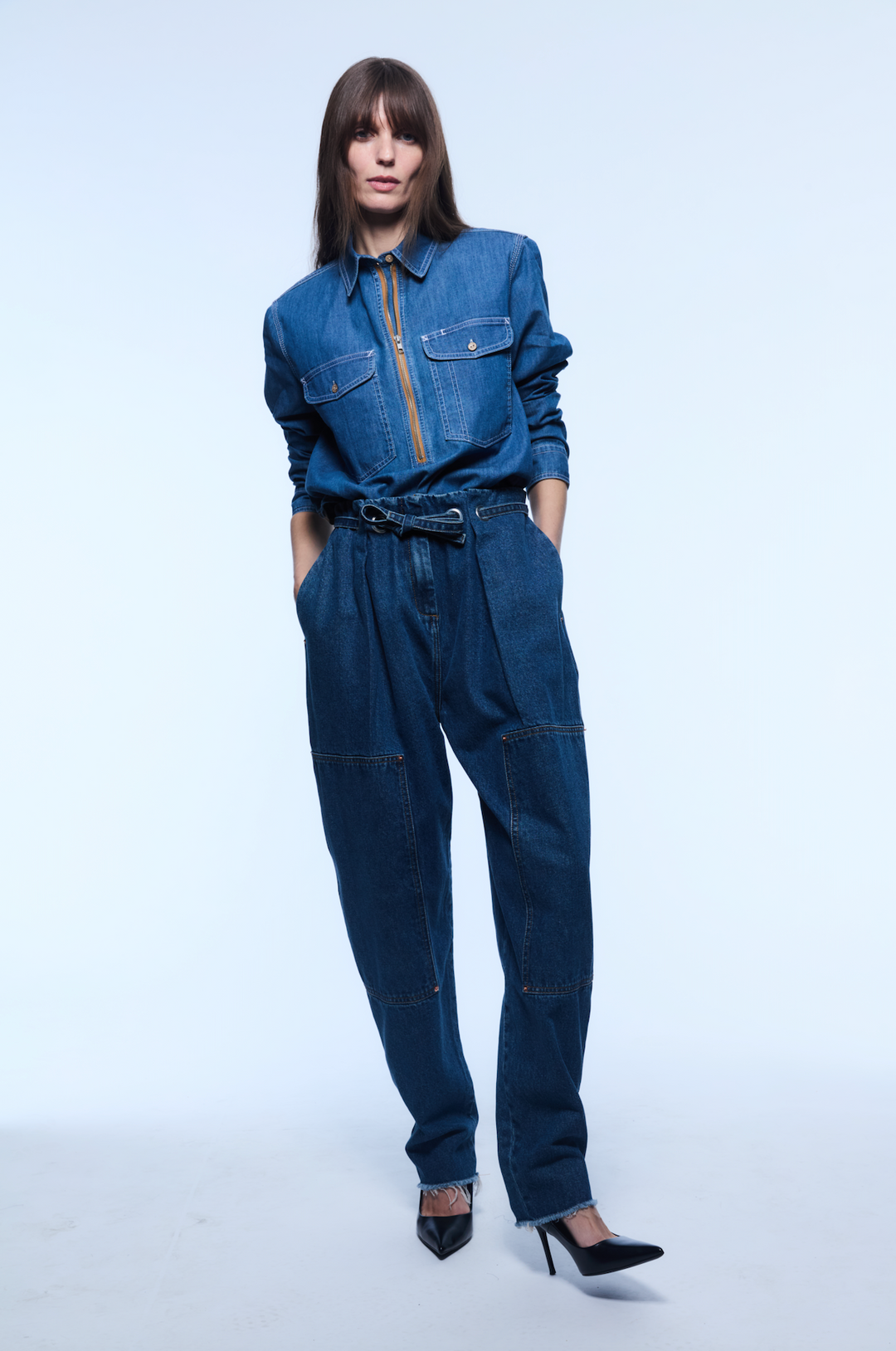 CARPENTER PAPERBAG PANTS