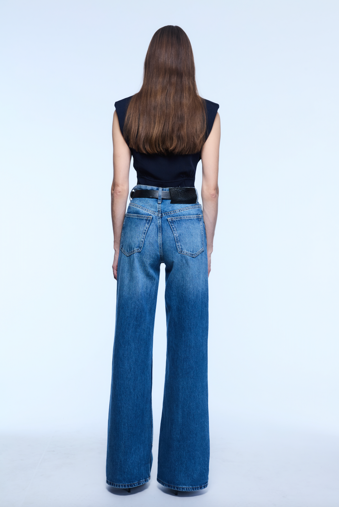 SOHO SLEEVELESS KNIT NAVY