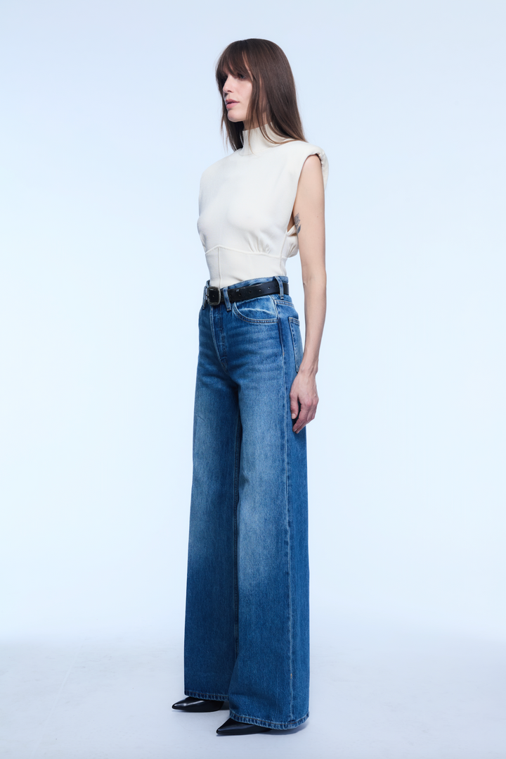 SOHO SLEEVELESS KNIT IVORY