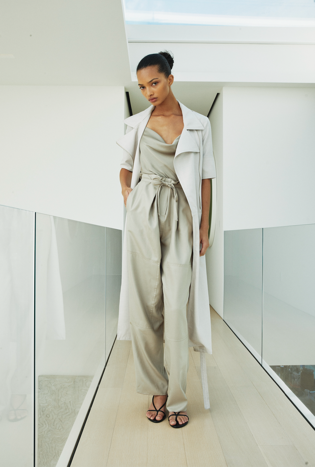 PAPERBAG PANTS KHAKI