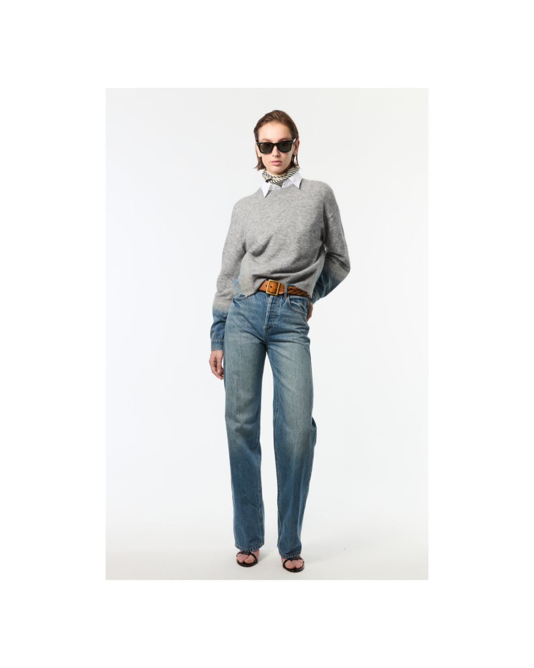 Denim Fade Sweater