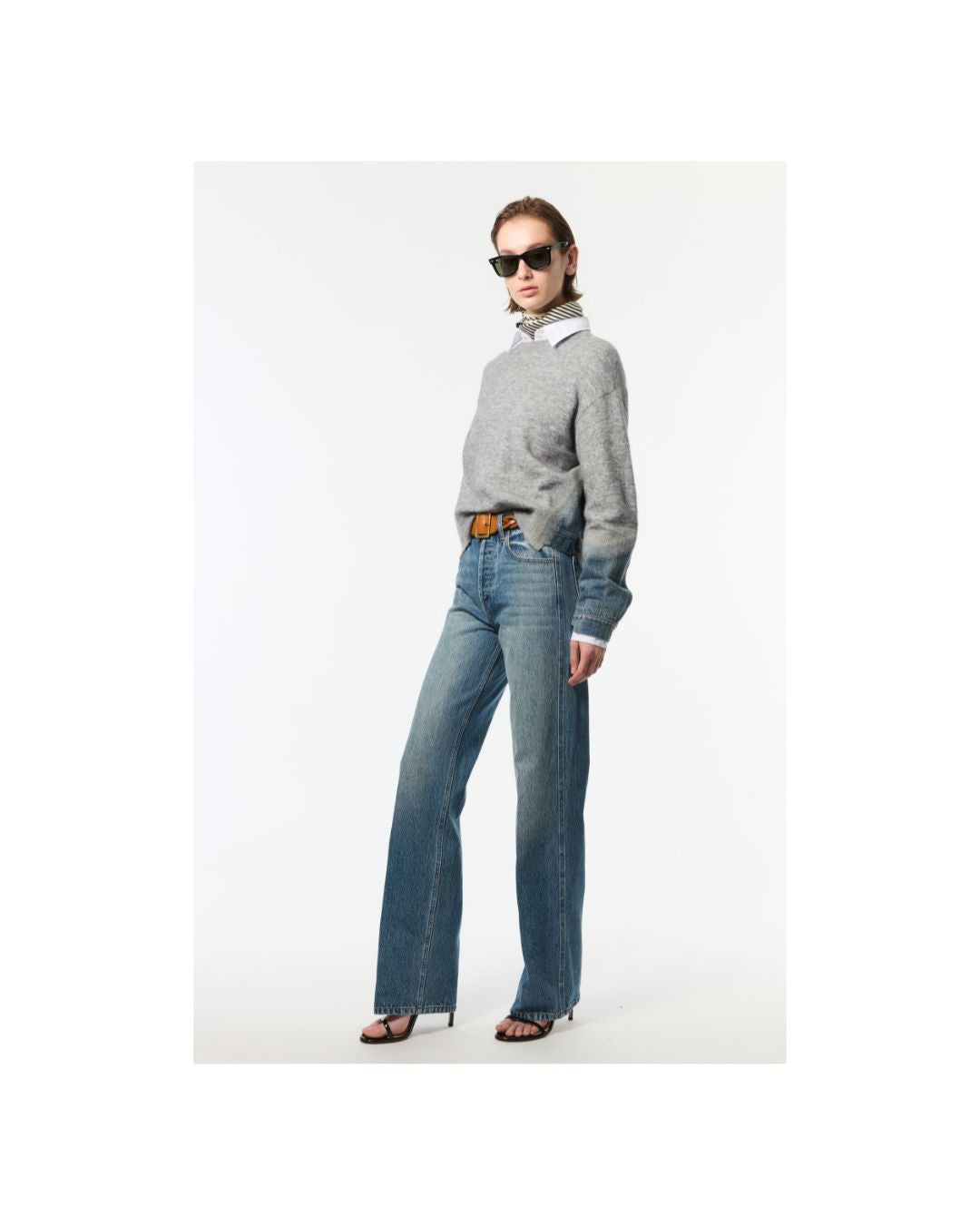 Denim Fade Sweater