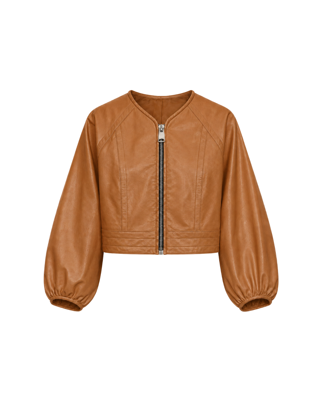 Olive Leather Jacket