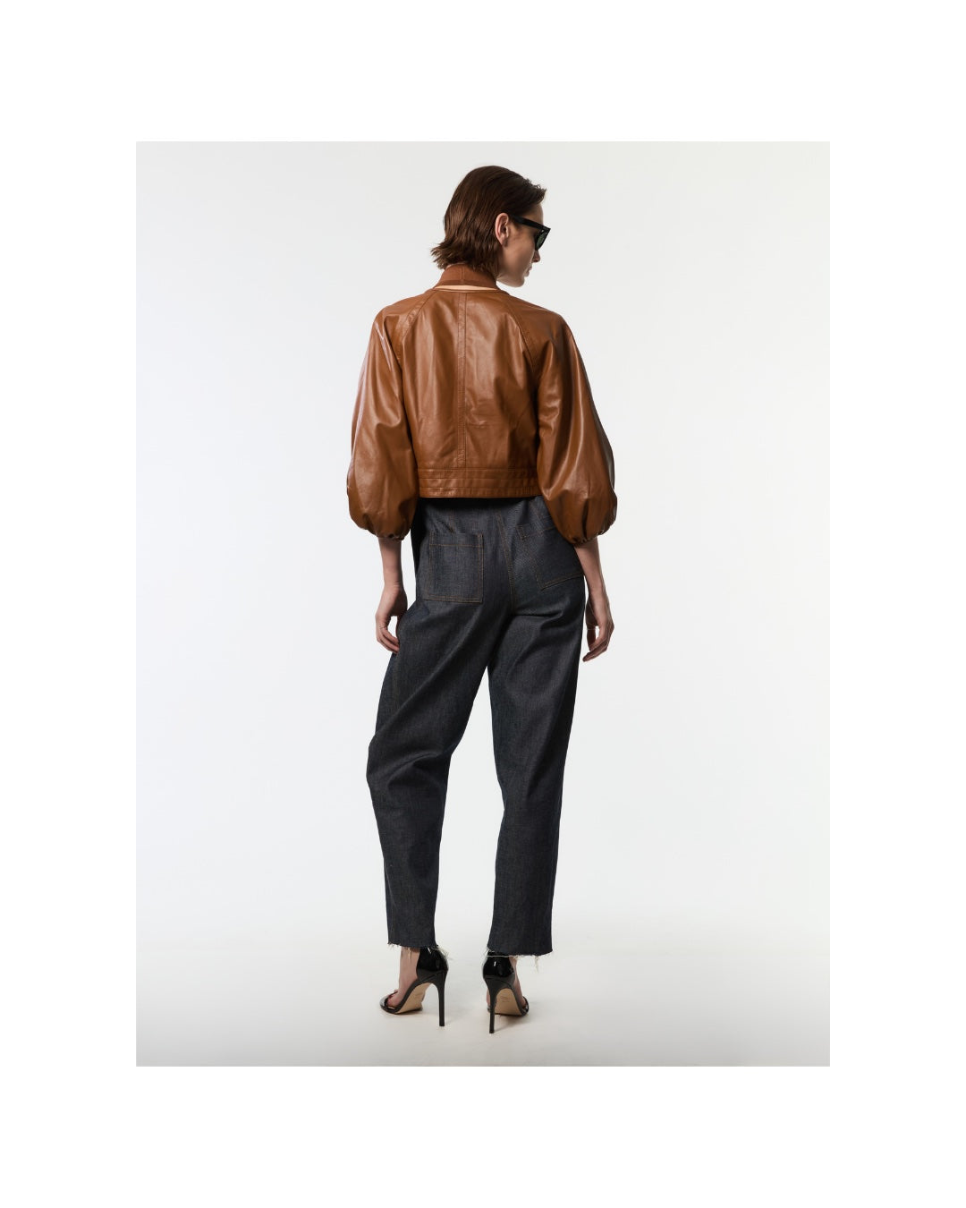 Olive Leather Jacket