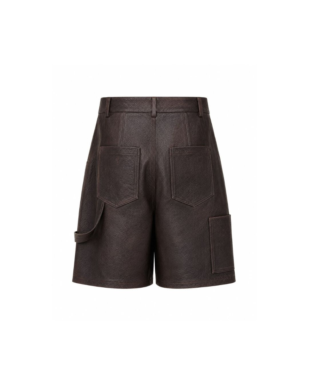Carrie Leather Shorts