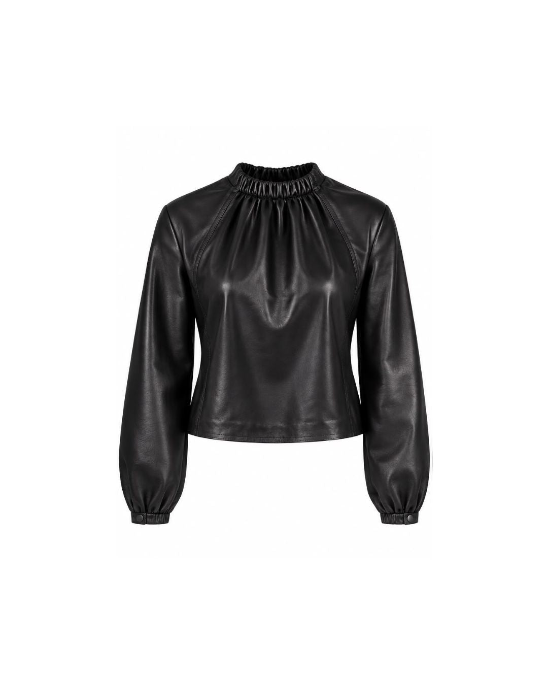 Isabella Leather Top