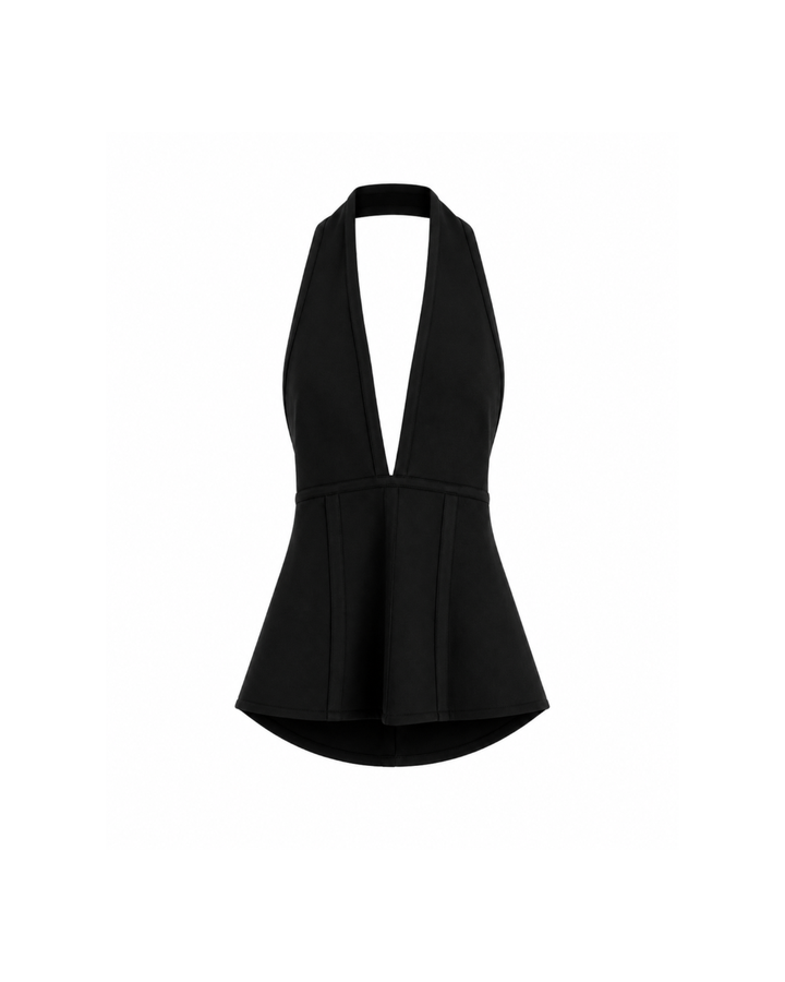 Halter Knit Top