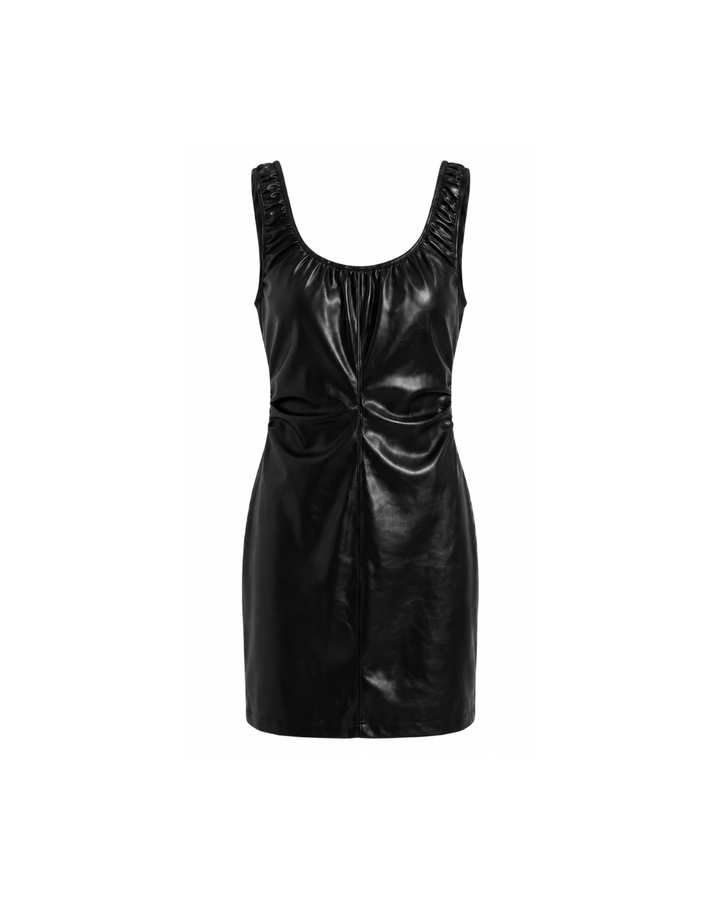 Ines Leather Dress