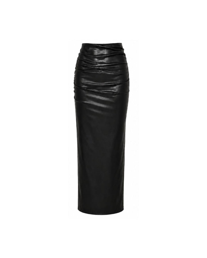 Maxi Leather Skirt