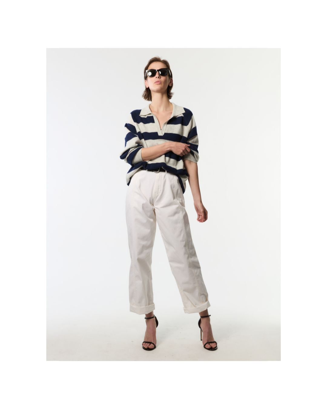 Cashmere Rugby Sweater