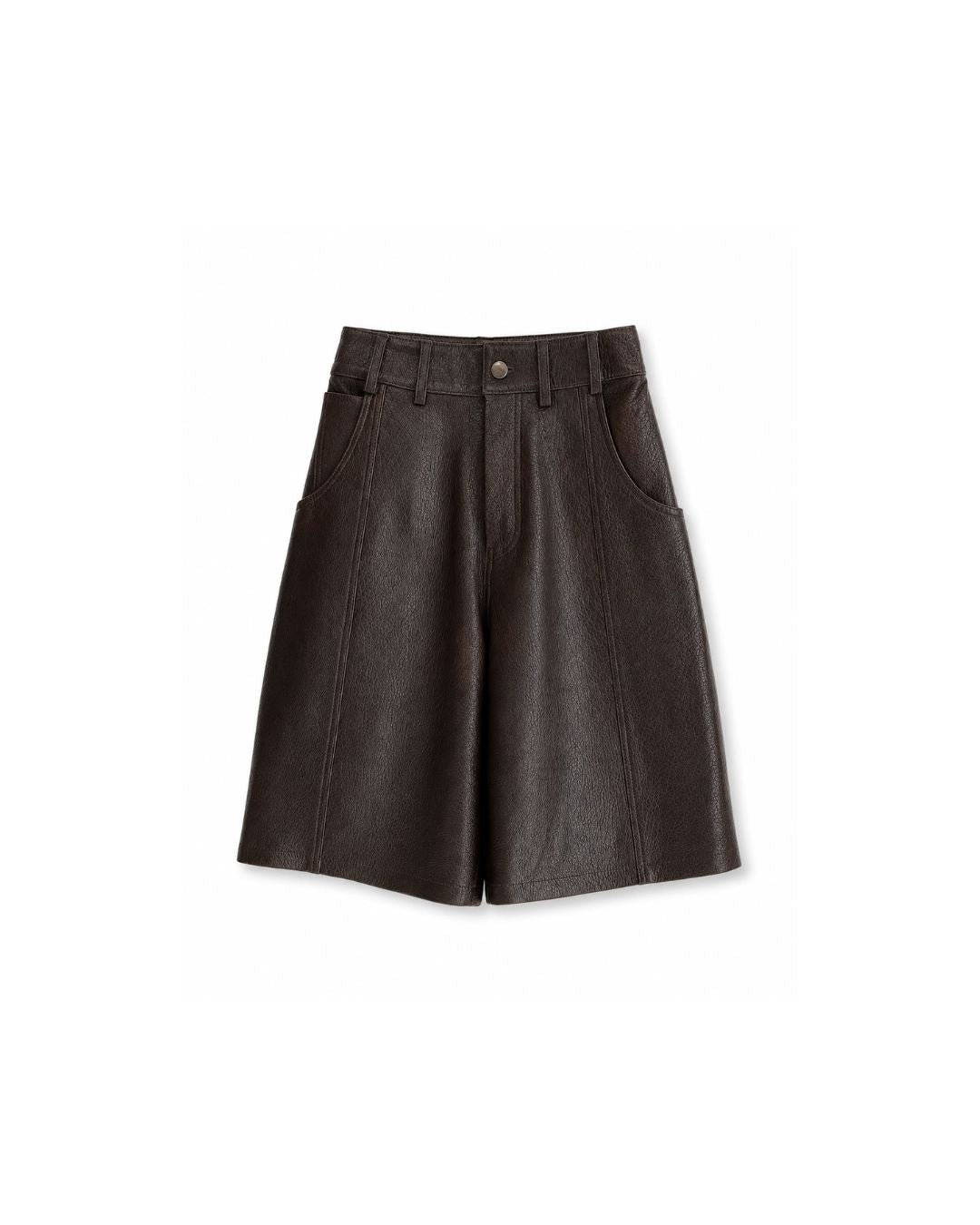 Carrie Leather Shorts